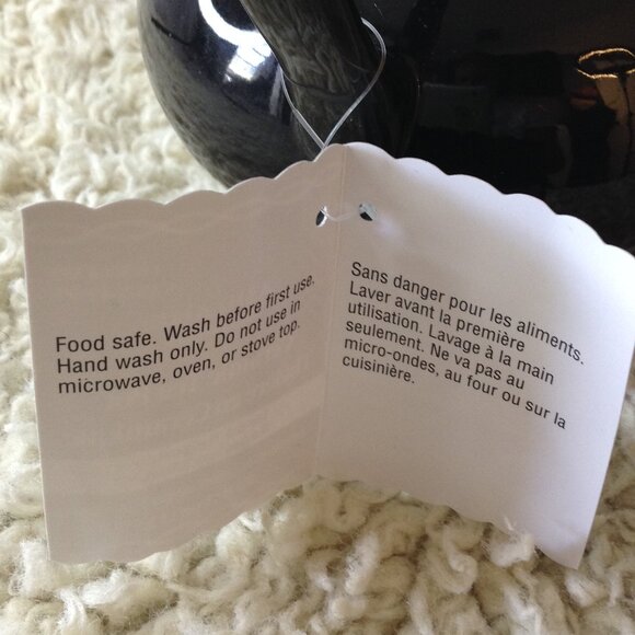 NWT Ashland Halloween Ceramic Teapot; Dead Regency; skeleton, flowers, Halloween - Picture 6 of 6